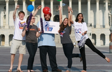 Photo of Colleges Students at the United States Capitol