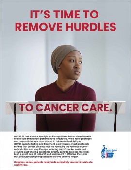 It's time to remove hurdles full page promotional image