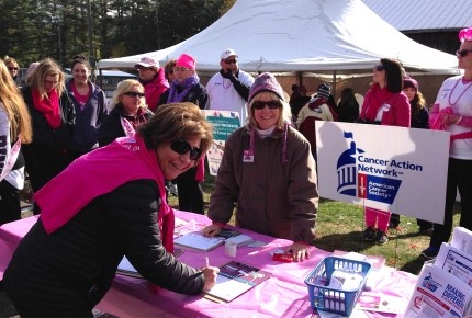 Image of Making Strides Against Breast Cancer Volunteers